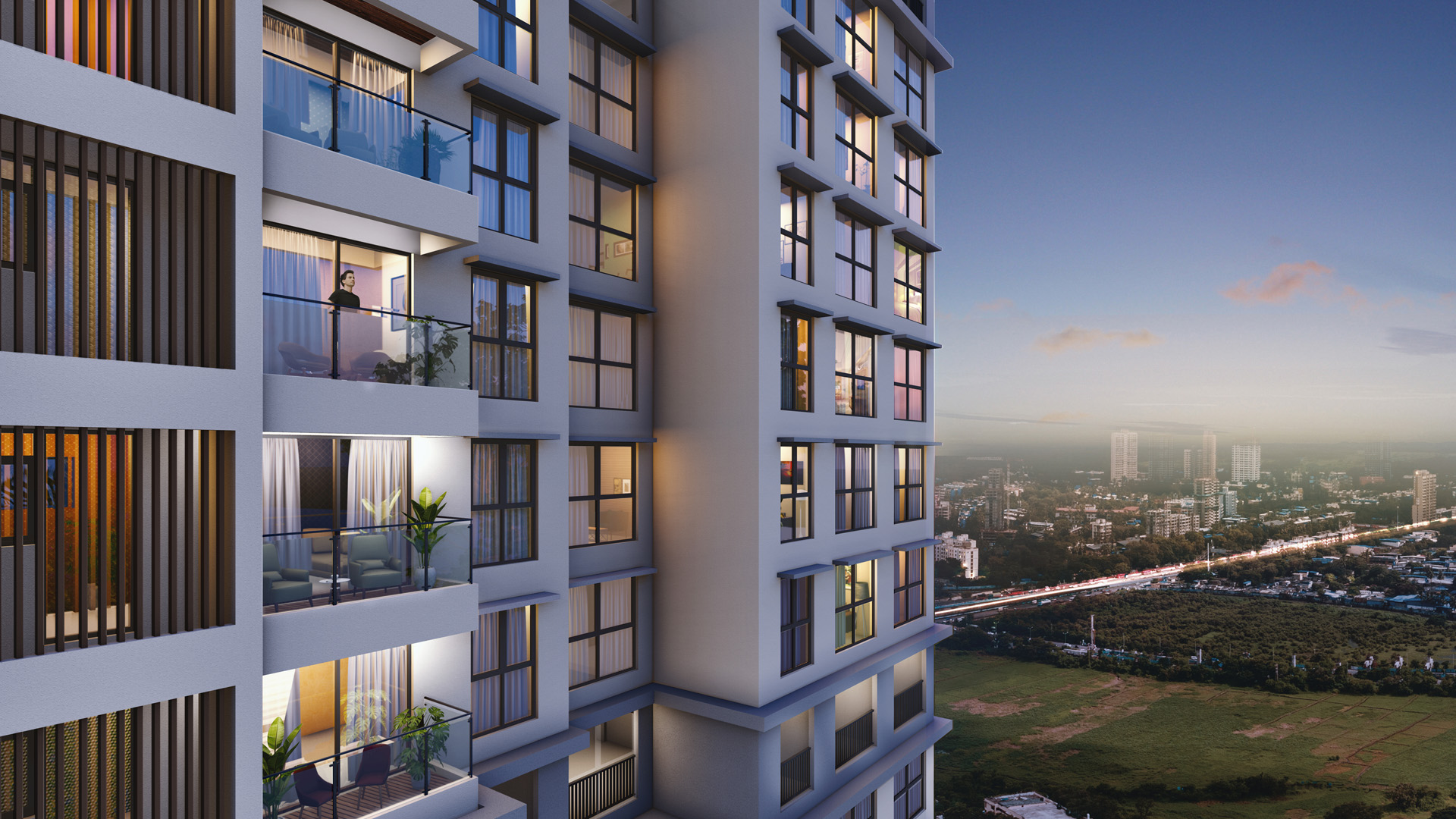 Runwal Forevergreen Amenities View